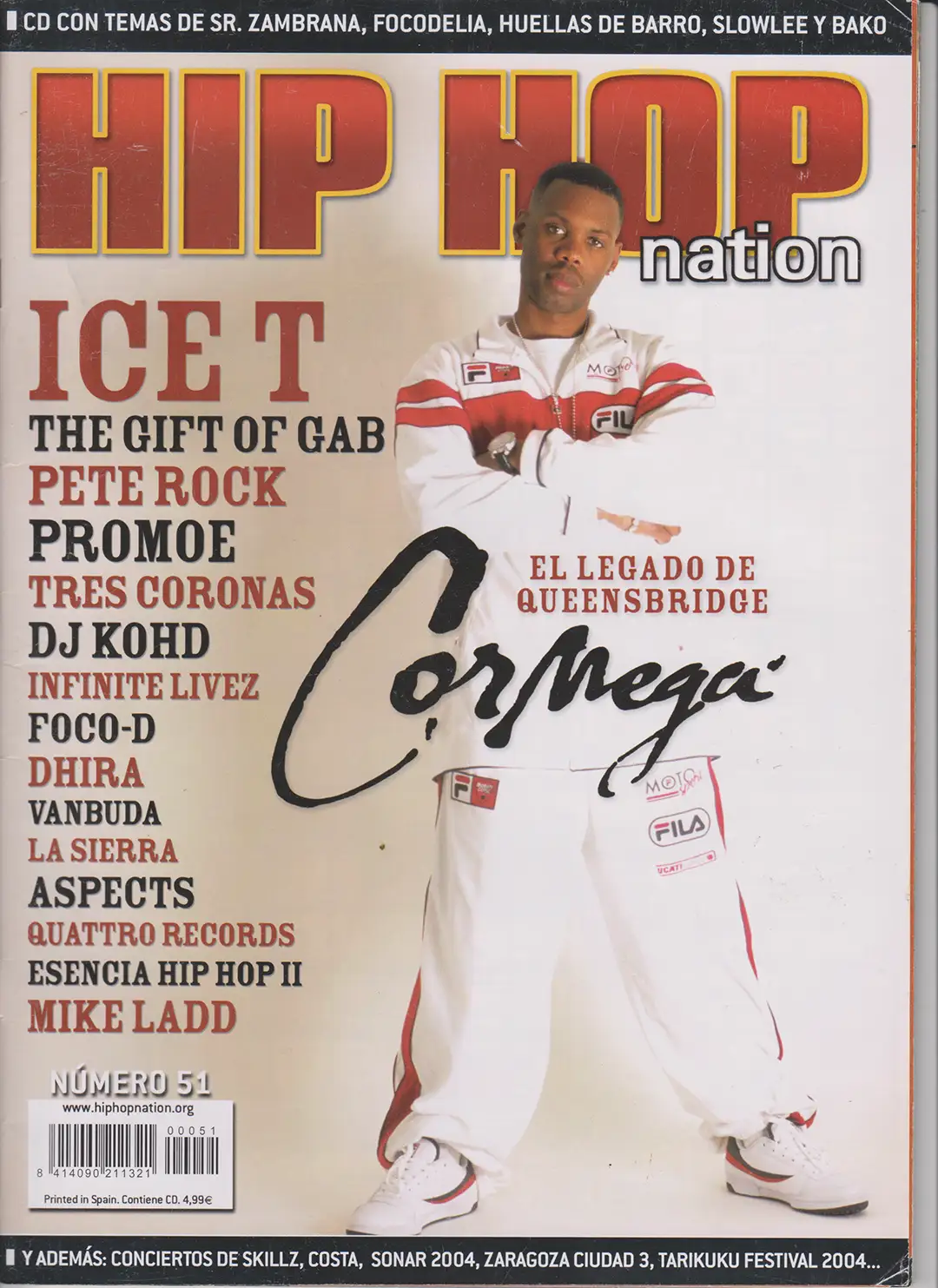 Portada HipHopNation Número 51 (Octubre de 2004)